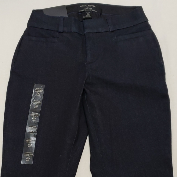Banana Republic Sloan Cropped Jeans NWT 👖 - Picture 3 of 4